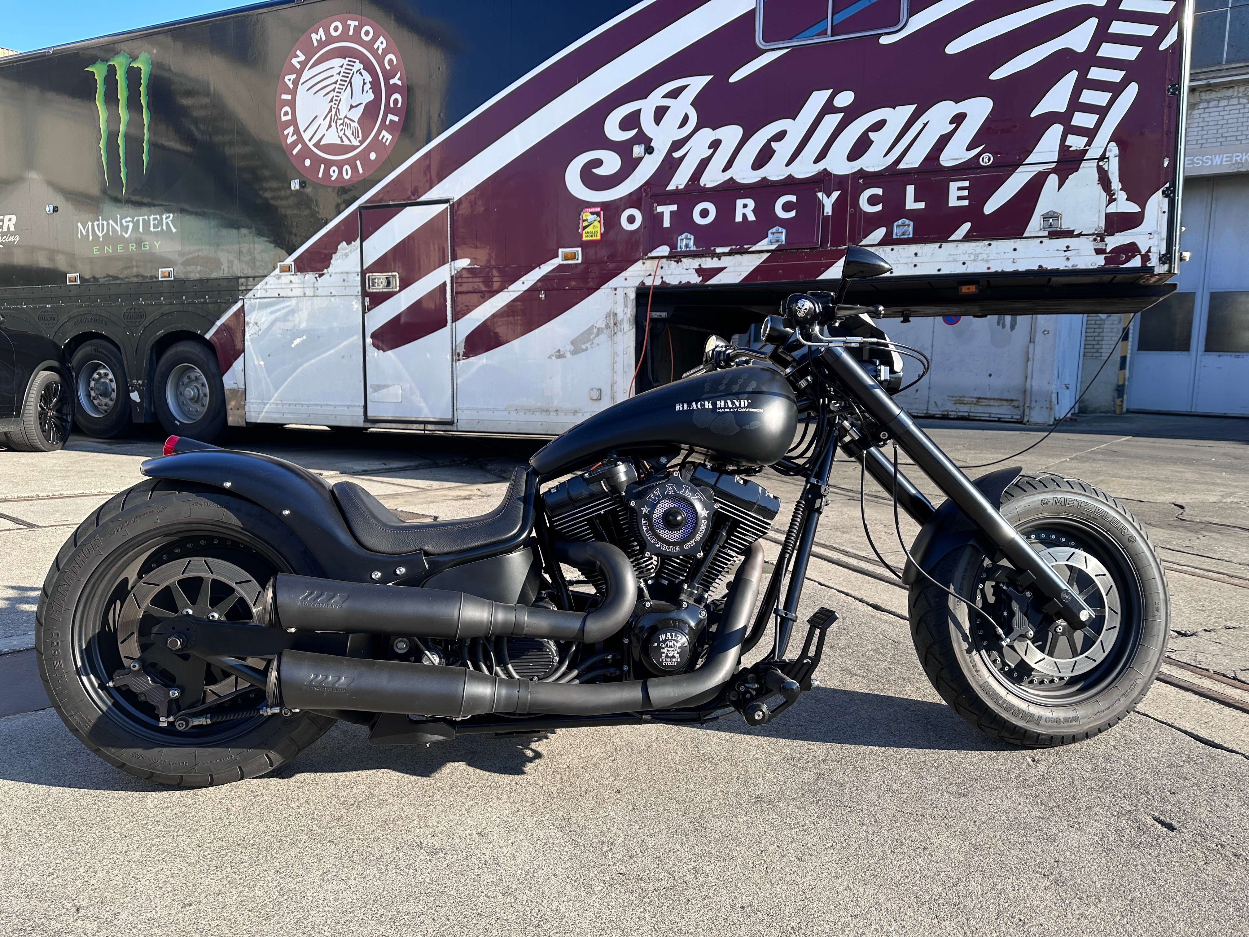 2002 HPU HURRICANE Walz Hardcore Harley Custom Bike