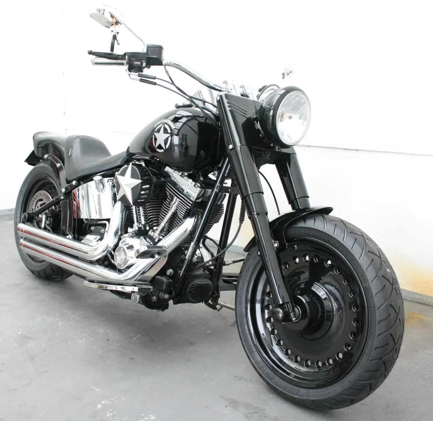 2008 Harley-Davidson Fat Boy FLSTF Softail Fat Boy 5HD1 Heckumbau