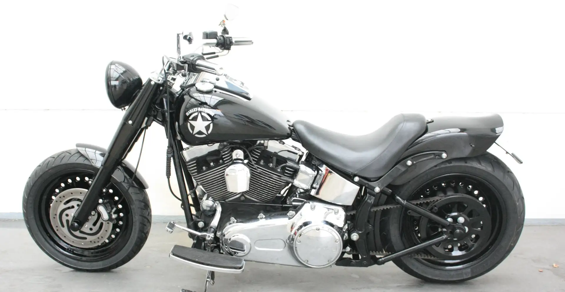 2008 Harley-Davidson Fat Boy FLSTF Softail Fat Boy 5HD1 Heckumbau photo 3