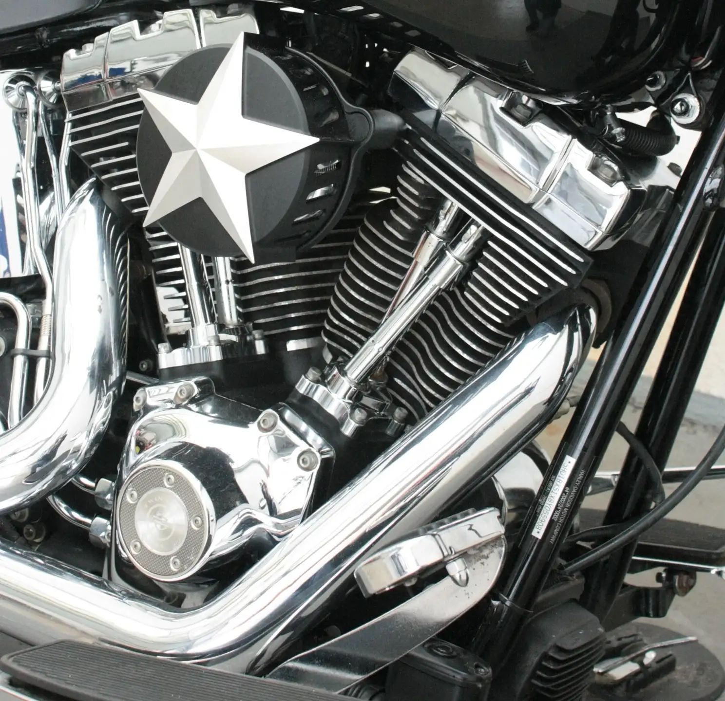 2008 Harley-Davidson Fat Boy FLSTF Softail Fat Boy 5HD1 Heckumbau photo 13