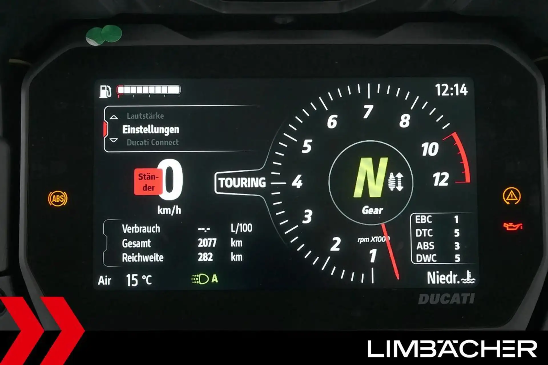 2025 Ducati Multistrada V4 S QS, EBC, DWC, Tempomat photo 12